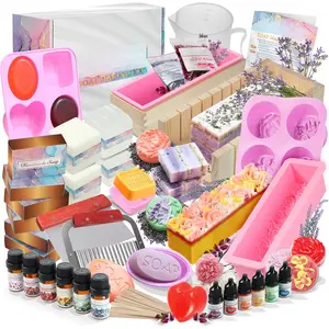 Deluxe Soap Making Kit - Large Soap Making Kit. Includes All Soap Making Supplies. DIY Soap Making Kit.