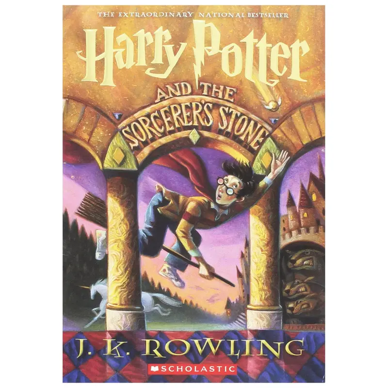 25 Year Anniversary Editon of Harry Potter Paperback Full Book Set Volumes 1-7 (Limited Edition, Original cover)