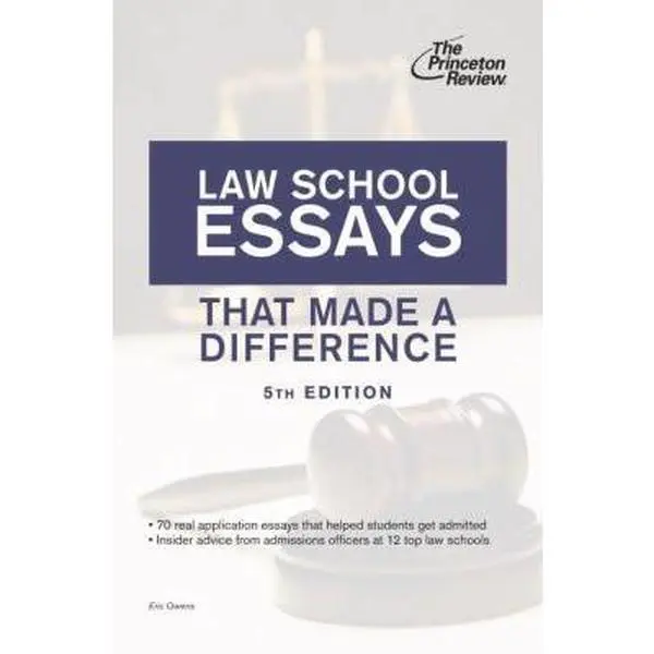 USED-Law School Essays That Made a Difference, 5th Edition (Graduate School Admissions Guides) by Princeton Review (Paperback)