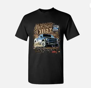 Hit The Dirt Built Ford Tough T-Shirt F-150 Raptor Pickup Truck Mens Tee Shirt