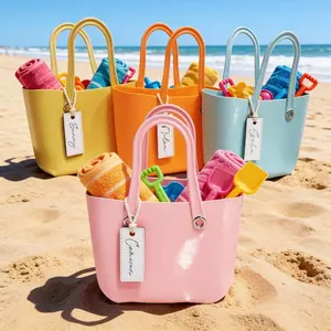 Personalized beach tote, Gift, toy bag, Easter bucket, bag summer travel