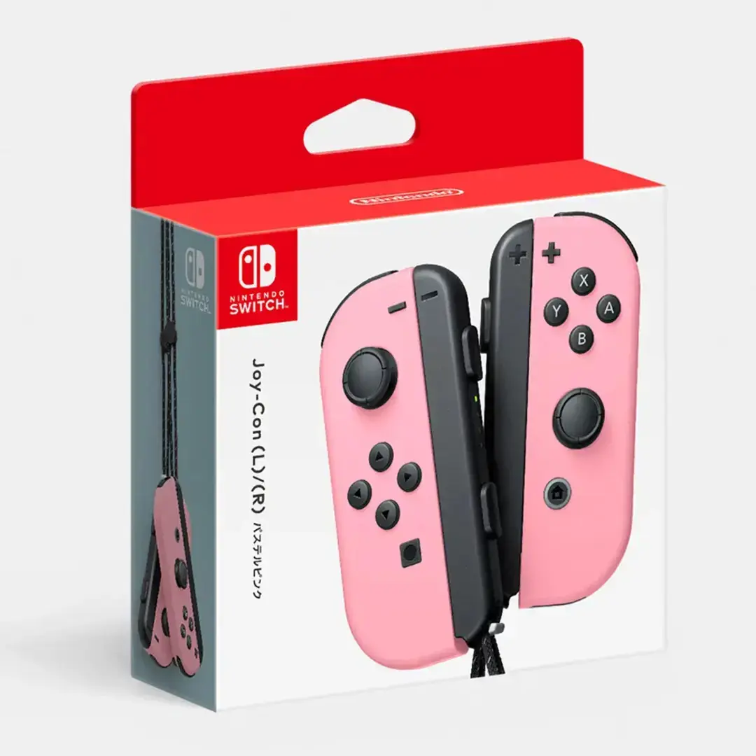Nintendo Switch Joy-Con Controllers (Pastel Pink) (Japan) Nintendo Switch Joy-Con Controllers (Pastel Pink) (Japan)