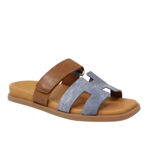 Django & Juliette Women's Nodette Denim/Tan