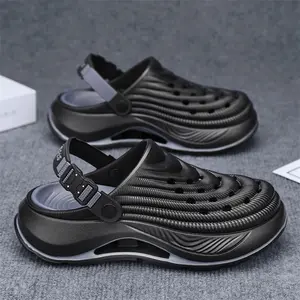 Mens Womens Non Slip Thick Sole Quick Drying Durable Clogs Beach Sandals Summer Fashion Slippers Comfortable Walking Shoes
