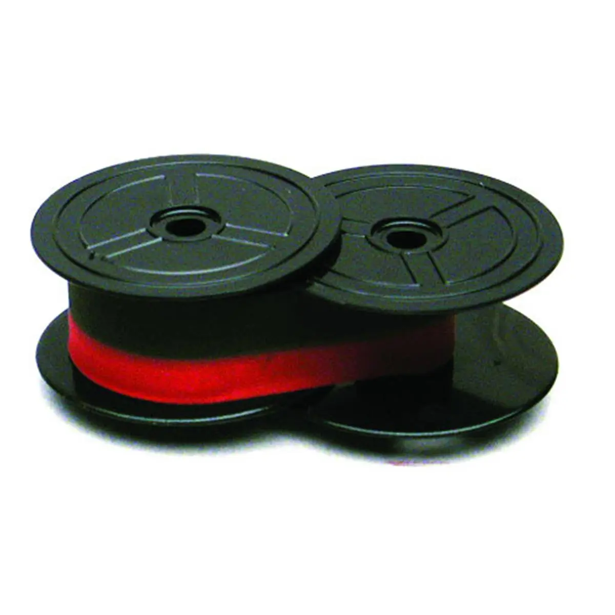General Ribbon  GRC Universal NTBR 1 C-Wind Ribbon, Black & Red