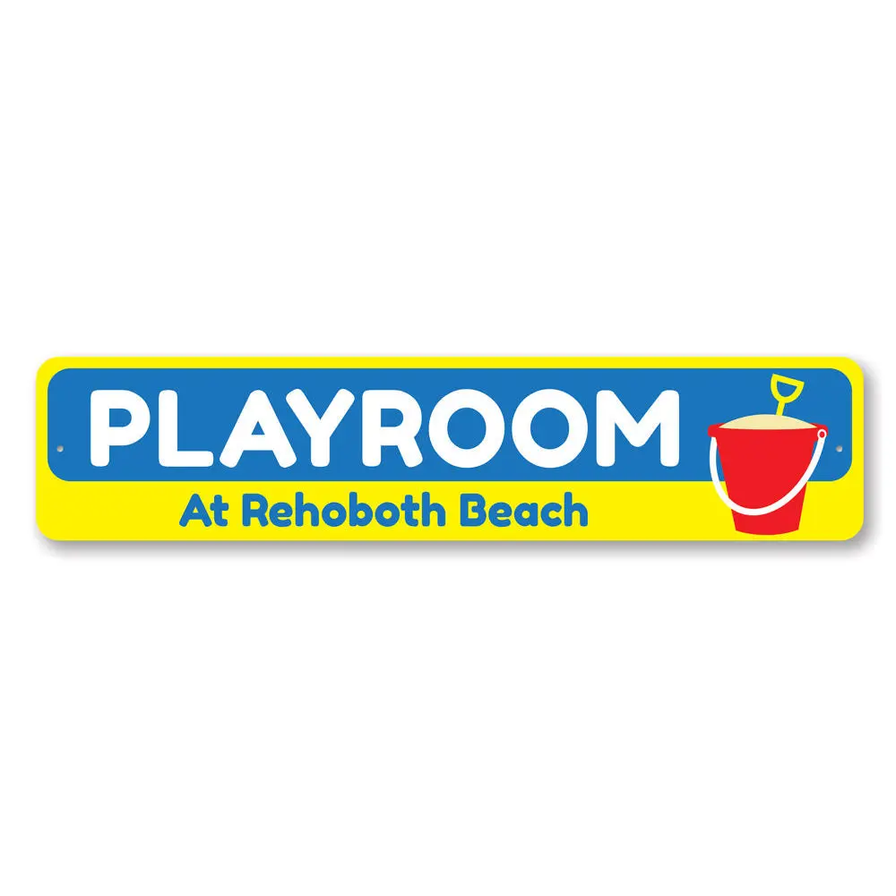 Beach Playroom Sign