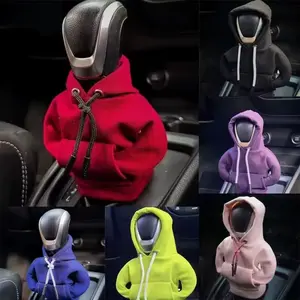 Car Gear Lever Cover Lever Small Hoodie Hoodie Creative Shift Lever Hoodie Gear Lever Handle Cover Lever Clothing Cover Car NONE