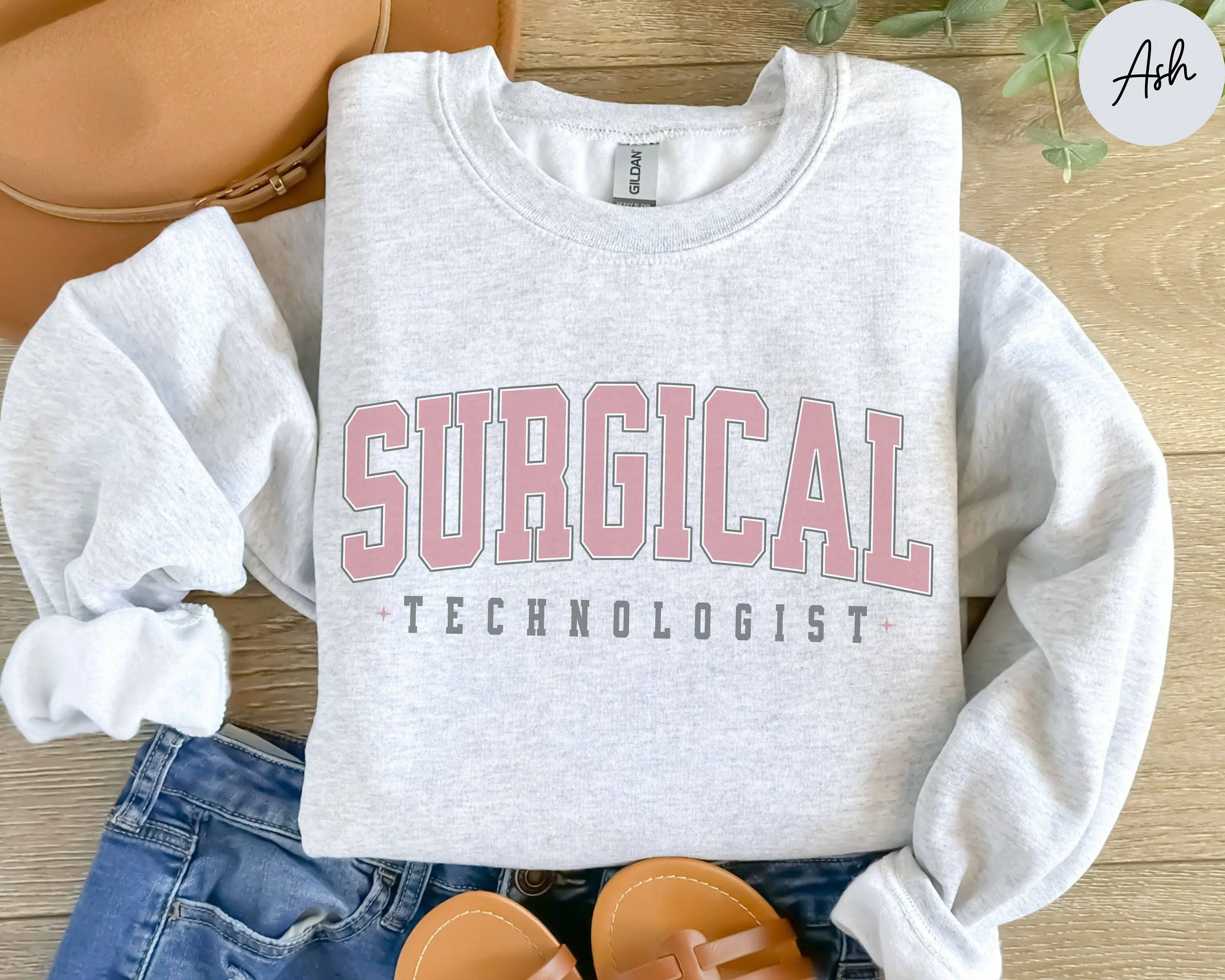 Surgical T-Shirt Or Sweatshirt , Surgical Technologist shirt For Surgical Tech , Certified CST Shirt,  Cotton Fabric Sleeve