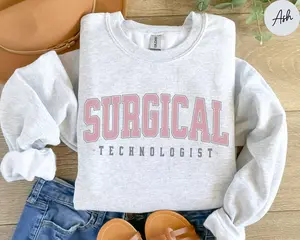 Surgical Technologist Sweatshirt T-shirt, Surgical Technologist Gifts For Surgical Tech Crewneck, Certified CST Shirt, Surgery Sweater, Tech Week Medium