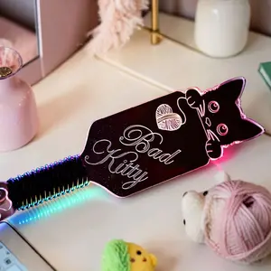 Bad Kitty Paddle Premium Acrylic Functional Art w Impact