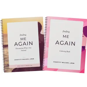 Finding Me Again: Therapist-Designed Journal & Coloring Book Bundle |  Self-Care Set for Women | Guided Healing Journal/Workbook | Step Out of Survival Mode | Mental Health & Growth Gift