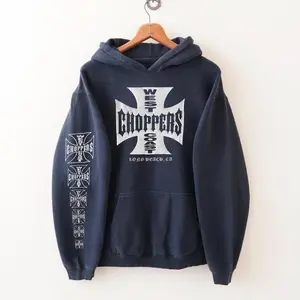 Vintage West Coast Choppers Long Beach Ca Paul Walker Fast Hoodie, 90s Vintage Graphic Shirt, Shirt for Men, for Women Menswear