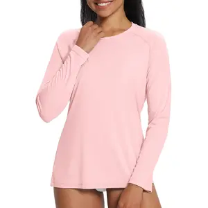 baleaf Women's UPF 50+ Sun Shirts Long Sleeve UV Protection Rash Guard Lightweight Quick Dry SPF Workout Tops Outdoor Hiking Outfits