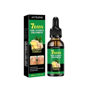 Ginger Antifungal Nail Serum Repair & Strengthen Damaged Nails 7 Days Visible Results Clinically Tested Formula Natural Fungus Treatment Non-Irritating & Fast Absorption Prevents Recurrence For Toenail & Fingernail Care Manicure Glossy Nourishing Comfort