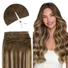 GOO GOO Genius Weft Hair Extensions Human Hair, 14-24 Inch Sew In Remy Human Hair for Natural Look & Volume, Reusable & Straight Hair for Women #sohochic #TikTokShopFallDealsForYou