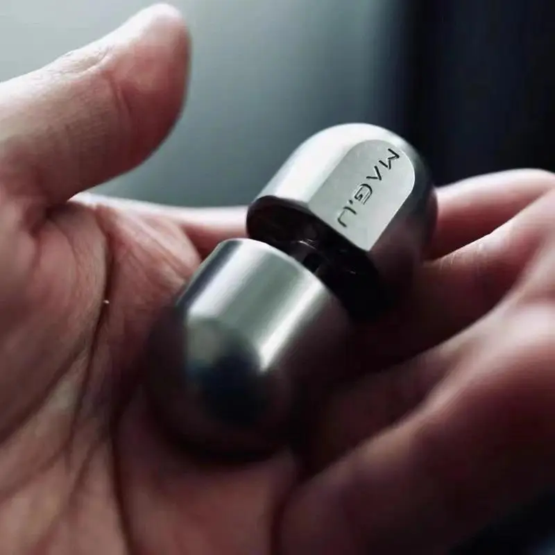 Fidget Spinner Magnetic Levitation Capsules Toy, Hand Spinner Anxiety Stress Relief Toy, Focus Creative Desk Spin Top Toy, Stocking Fillers Gift, Birt