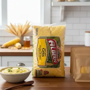 Maïs Alberto Corn Meal Grits 64 oz (4lb) 1814 Bags Organist Mais Alberto