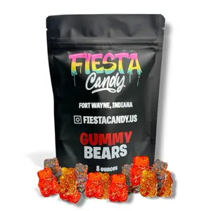 Fiesta Candy Chamoy Gummi Bears 8oz Fiesta Candy Chamoy Gummi Bears 8oz