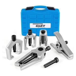 Orion Motor Tech 5-in-1 Front End Service & Splitter Removal Kit, Heavy Duty Ball Joint Separator, Tie Rod End Puller & Pitman Arm Removal Tool Set for Cars & Trucks