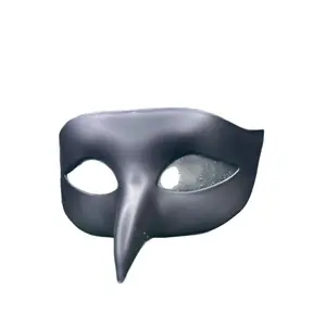 Lando Calrissian Men's Half Face Mask, Halloween Carnival Costume Accessory, Perfect for Parties and Events, Unique Cosplay Gear