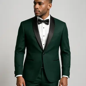Sleek Green Tuxedo