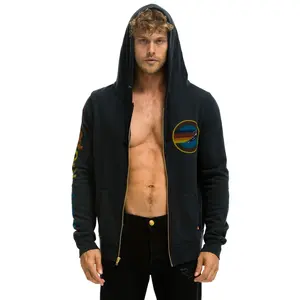 AVIATOR NATION ASPEN HOODIE - CHARCOAL