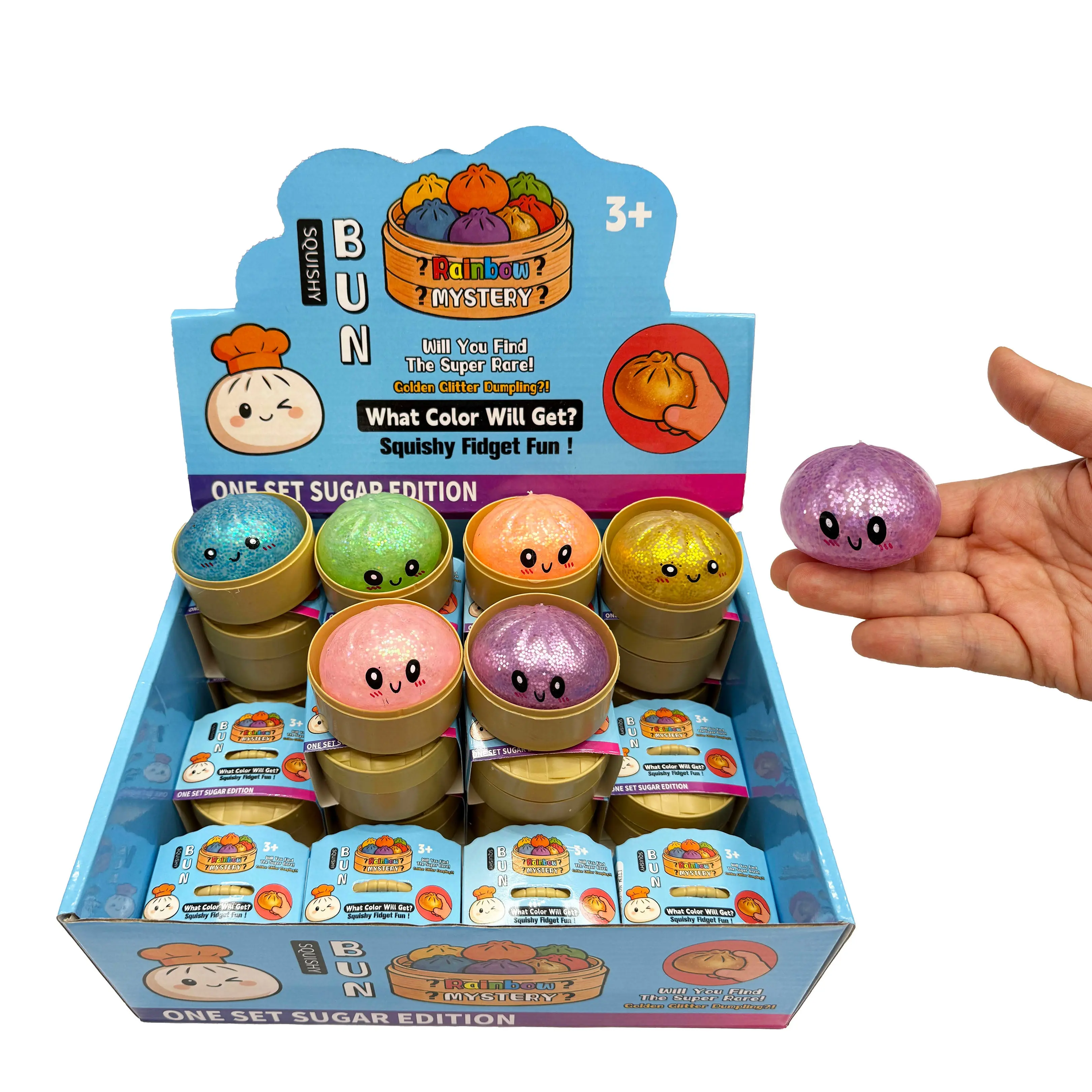 Mini Squishy Dumplings with Beads Inside