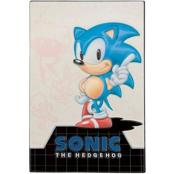 Fanattik - Sonic The Hedgehog Limited-Edition 90x60mm Ingot, Collectibles Category Collectible Item