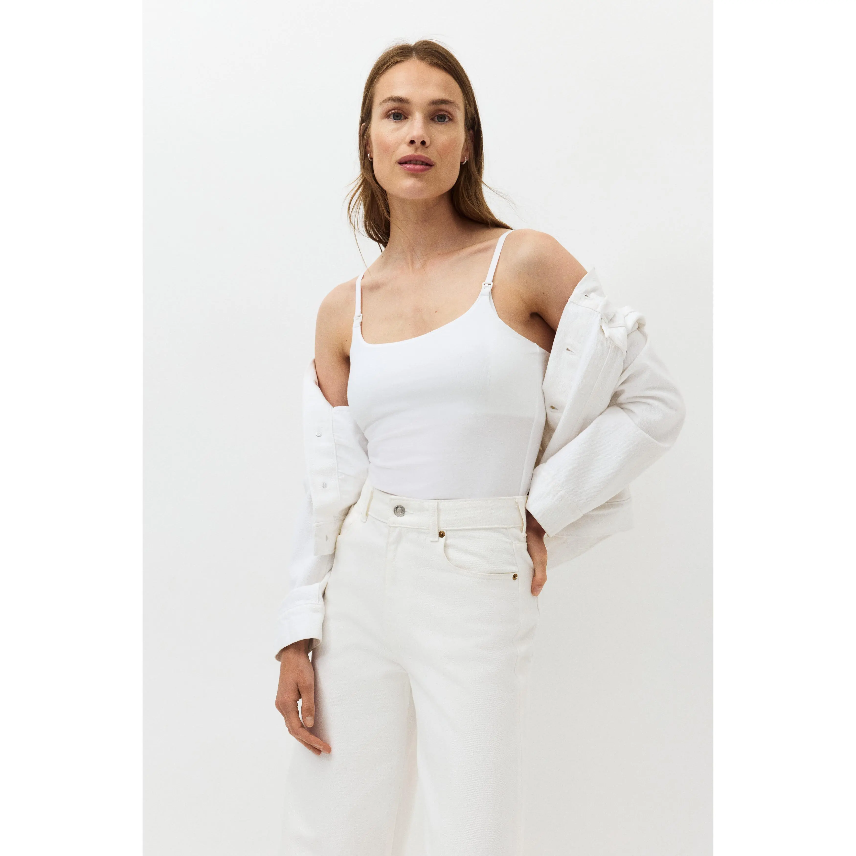 H&M MAMA 3-pack nursing strappy tops
