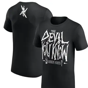 Karrion Kross The Devil You Know T-Shirt, Fashion Cotton, Full Colors, Full Sizes, For Men, For Women