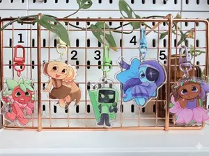 Dandy's World Acrylic Keychain