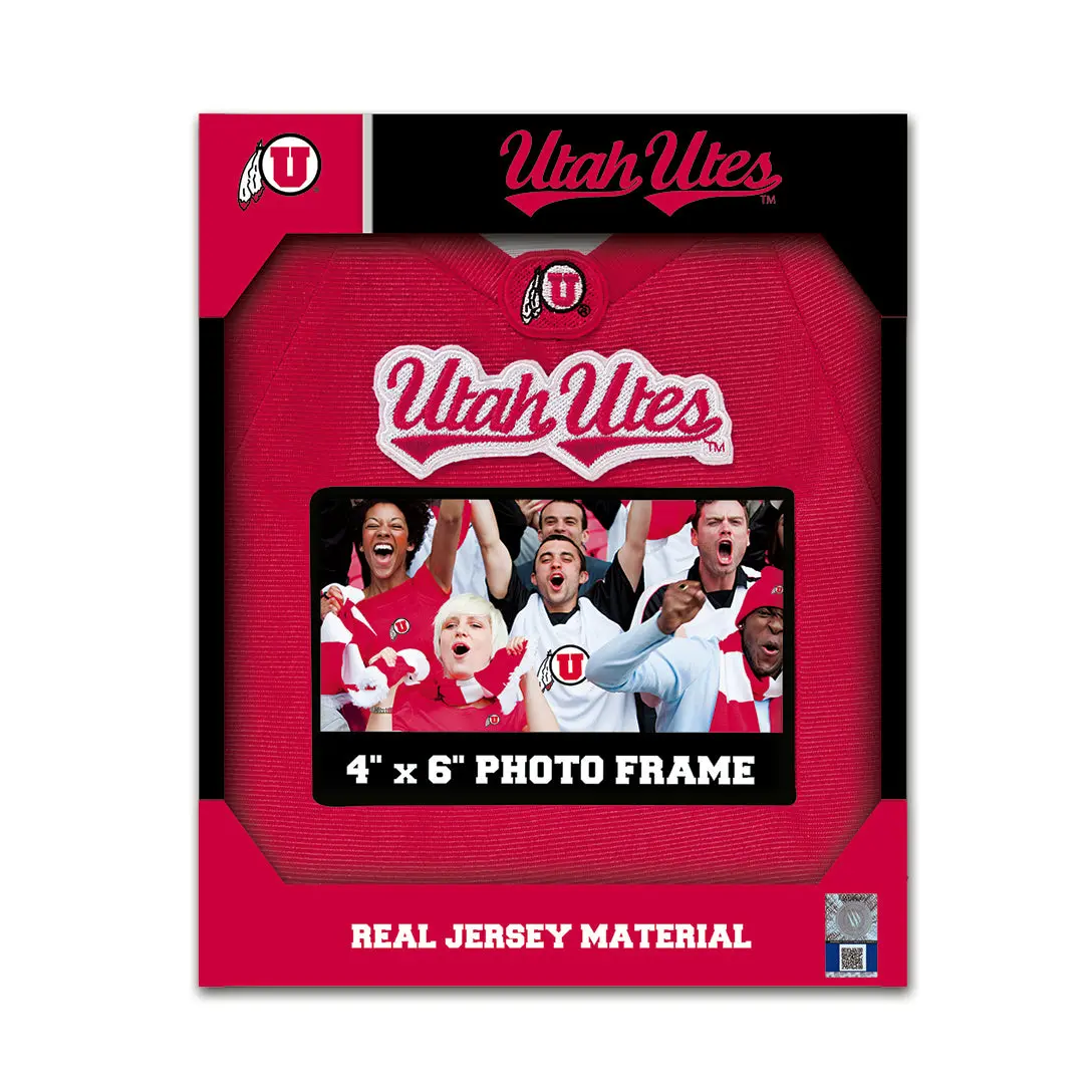 Utah Utes Jersey Picture Frame