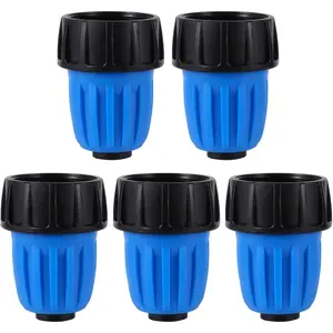 5 Drip Irrigation 3/4" to 1/2" Irrigation Tubing Faucet Adapter,US Standard Irrigation Hose Connector for 1/2 inch Irrigation Tubing & 3/4 Inch Faucet,Garden Hose GHT 3/4 Thread Faucet Adapter