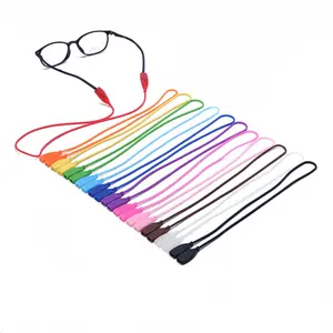 Glasses lanyard silicone adjustable length myopia frame sunglasses anti-loss anti-skid elastic rope