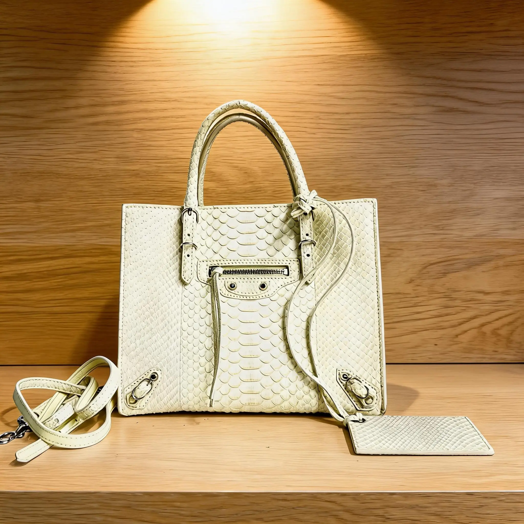 Pre-owned Balenciaga Leather Shoulder Bag C0732470318
