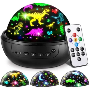BY  X-PJTA09 Galaxy Projector Night Light for Kids - 3 Films & 93 Lighting Modes with Remote, 360° Silent Rotation, 3 Brightness Levels & Auto Timer, Starry Night Light Projector for Bedroom, Ideal Gift for Girls and Boys