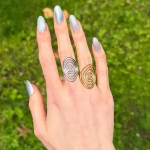 Spiral Ring | Adjustable Stainless Steel