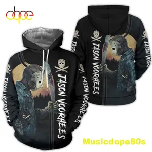 Jason Voorhees Hoodie Halloween All Over Print 3D Shirt