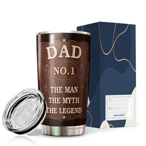 Dad No 1 The Man The Myth The Legend Tumbler 20Oz Mockup 6 45783 883