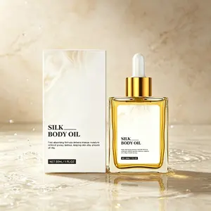 Silk Body Oil 30ml – Fast-Absorbing Formula Delivers Intense Moisture All Day – Non-Greasy, Lightweight Hydration for Dry Skin – Leaves Skin Silky, Smooth & Radiant – Daily Body Care