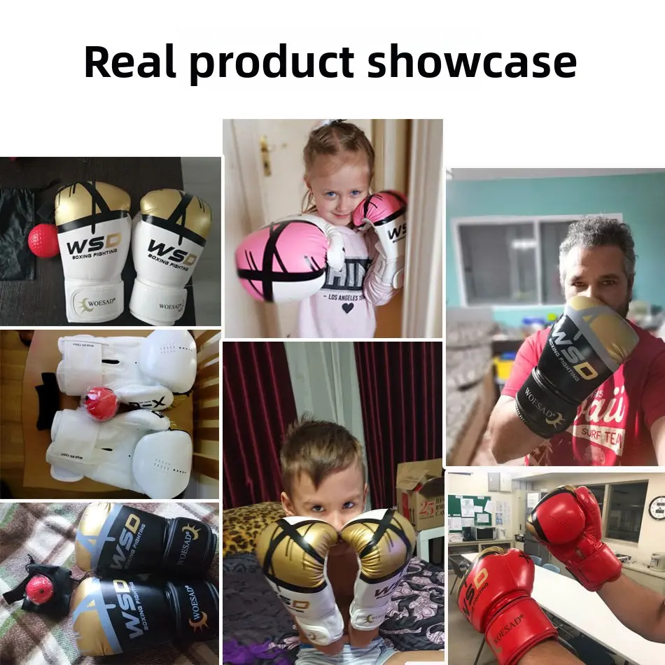 Male and female boxers gloves gloves adult children taekwondo sanda fighting sandbag training equipment