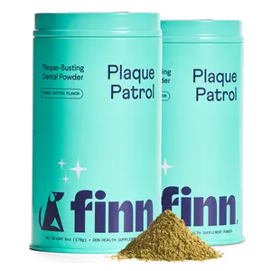 FINN Plaque Patrol Dental Powder 2-Pack