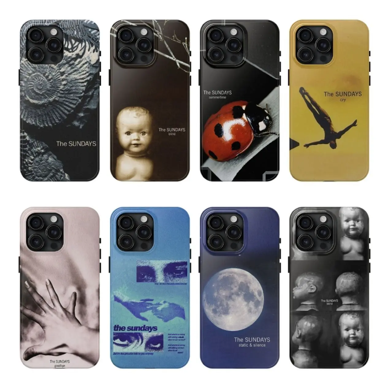 The Sundays Band Phone Case, Blind Album Artwork Inspired, Dream Pop Indie Rock Style, 90s Alternative Music Aesthetic, Case Cover For iPhone 16 15 14 13 12 11 X SE and Samsung S25 S24 S23 S22 S21 O0C