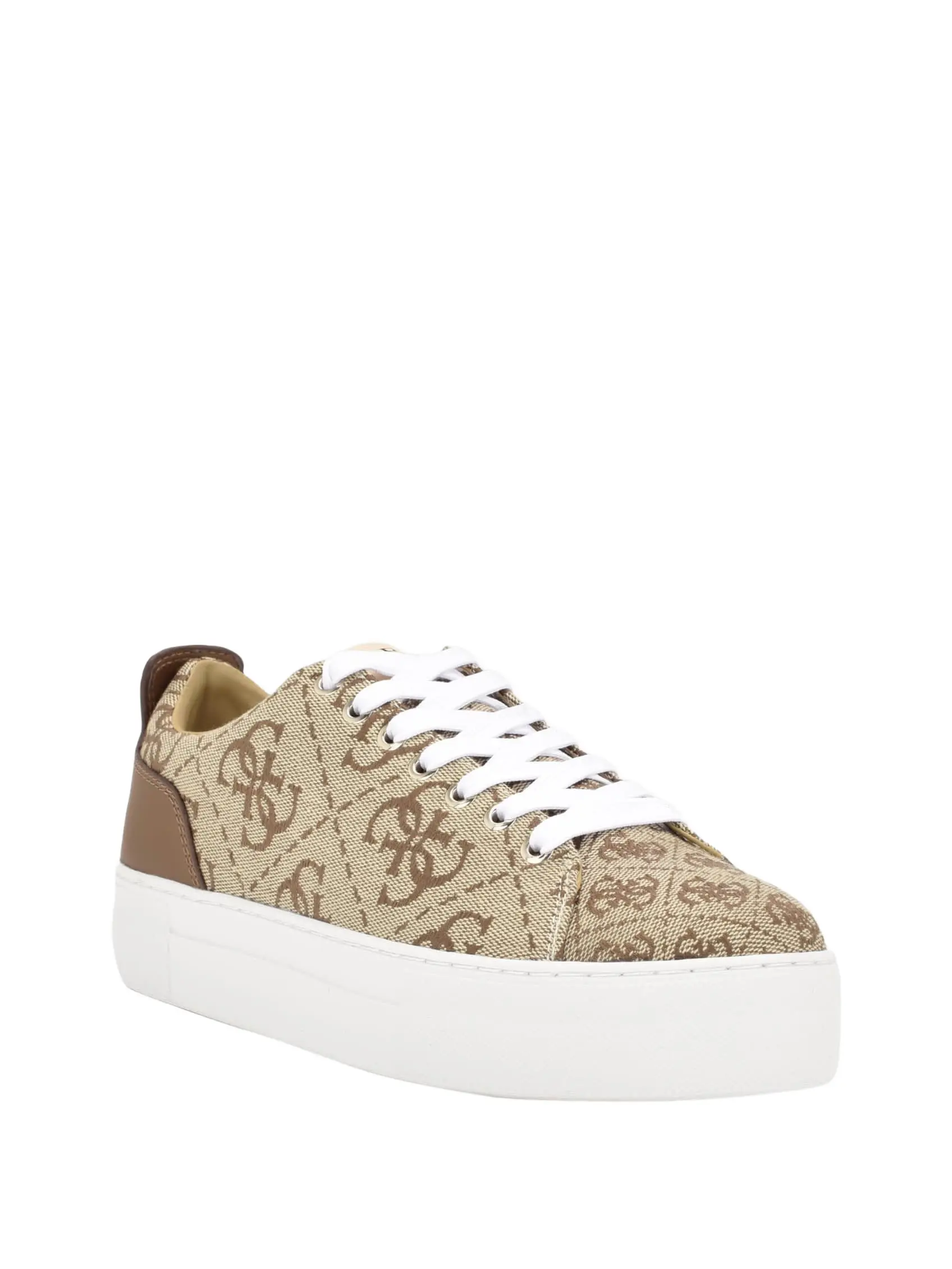 GUESS Female Giaa Logo Print Low-Top Sneakers