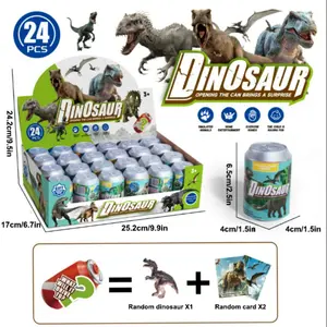 Advent Calendar, Dinosaur Blind Box Cola Bottle Capsules, 24-Pack Creative Kids Gifts, Christmas Countdown Calendar Cola Bottle, Blind Box, Dinosaur Toy, Student Presents, Christmas Gifts, 24 Christmas Holiday Gift, Rubber Material, Smooth.