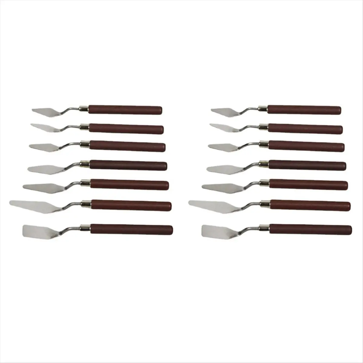 14 Pcs Oil Painting Knife Set Oil Painting Shovel Oil Painting Palette Knife Oil Acrylic Painting Tools for Color Mixing