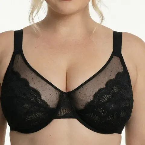 Minimizer Bras for Women Full Coverage Underwire Bras Plus Size Lifting Lace Bra for Heavy Breast Womenswear Bridal