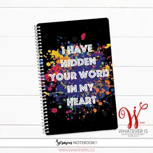 I have Hidden Your Word in my Heart • 52 Week Sermon Notes Notebook