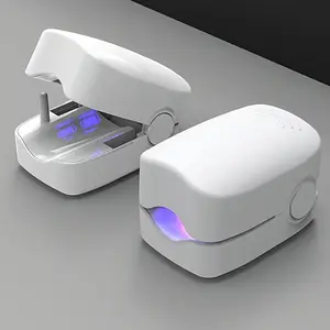 Rechargeable Nail Lamp Device, Portable Nail Care Tool, with LED Light for Relaxation, Suitable for Toenails and Fingernails, Suitable for Home Use, Perfect Gift for New Year and Valentine's Day