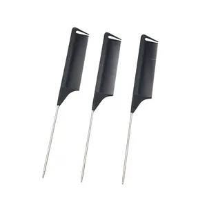 3-Pack Hair Styling Tools, Razor-Edge Tail Grooming Comb for Hairstyling, Ideal for Sectioning and Arranging Hair, Perfect for Salon Use